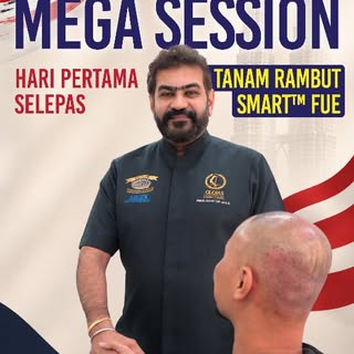 Tanam Rambut SMART™ FUE: Selesai Sesi Mega! 🙌

Selesai sudah sesi mega hari pertama! Permulaan lang