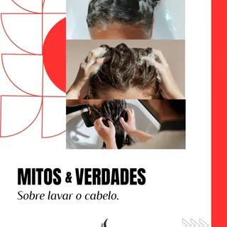Você sabe qual é a frequência ideal para lavar o seu cabelo? 🤔💧
Muita gente ainda acredita que lav