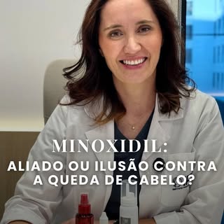 Muita gente usa minoxidil a pensar que é a solução para a queda de cabelo. Mas será mesmo? 🤔 A verd