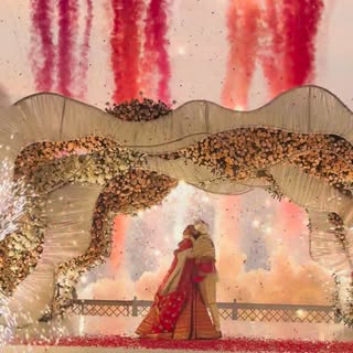 Well, I would say the Grandest and the most emotional Varmala of the Season! The Evening, the Vibe a
