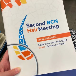 Great to be back in Sitges for the Second Barcelona Hair Meeting! #trichobcn