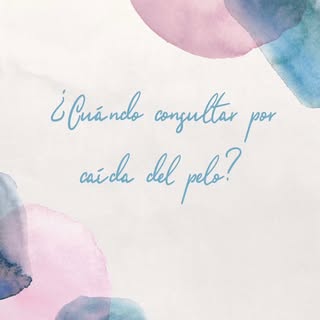 Hola! Justamente hoy me hicieron dos preguntas: 
1. ¿Qué hace un médico tricólogo? 
2. ¿Cuándo se co