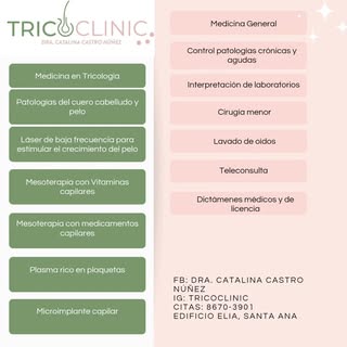 Parte de los servicios de Tricoclinic ☺️ 
Recuerden que tengo promos por apertura 🌼 

Bajo cita pre