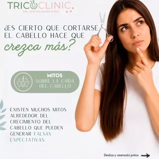¿Es cierto que cortarse el cabello hace que crezca más? 

Existen muchos mitos alrededor del creci