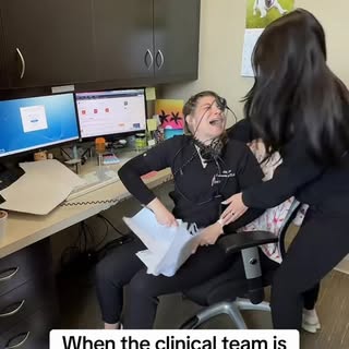 POV: you thought answering phones and checking patients in looked easy until Receptionist Day hit an