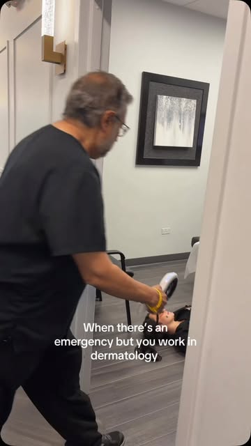 But Dr. Khanna still knows what to do! #dermatology #algonquin #woodstock #barrington #derm