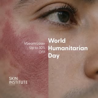 Redness bothering you? Let’s calm things down. 
This World Humanitarian Day, give your skin a little