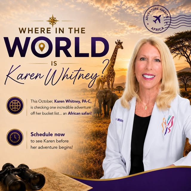 🦒 Where in the World is Karen Whitney? 🌍

The countdown is on! Karen is getting ready to trade her