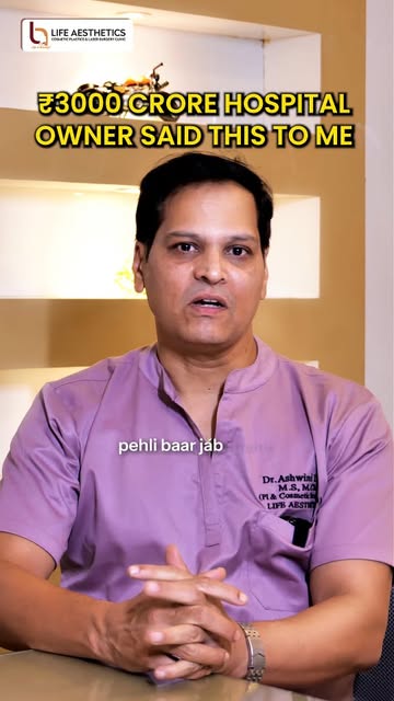 When a 3000 crore hospital owner told me to focus on making people beautiful, it opened up a deeper 