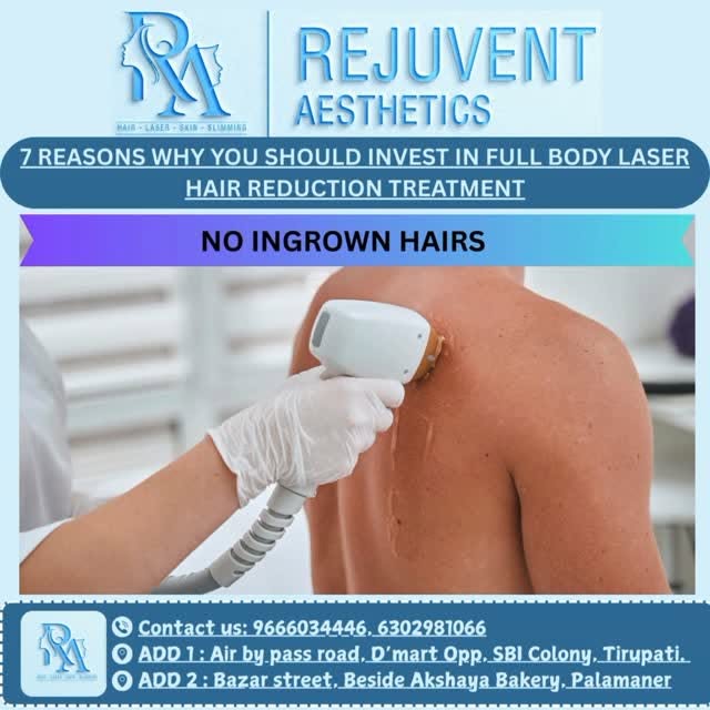 Full body laser Reduction Treatment..... Rejuvent Aesthetics 
.
.
.
.
.
.
.

Contact us for More det