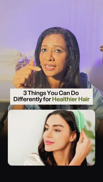 Healthy hair isn’t just about choosing the right shampoo or serum. The small things you do consisten