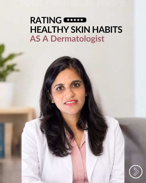 ✨ Rating Healthy Skin Habits as a Dermatologist 👀✨

From staying hydrated and getting enough sleep 
