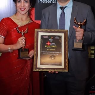 Thank you all my patients family friends and my dearest staff for helping us to acheive this award .
