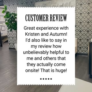 We love to accommodate our clients. It is a pleasure for us to make things easier when things can be
