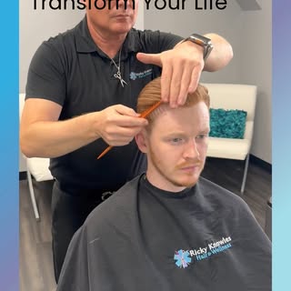 At Ricky Knowles Hair and Wellness, we specialize in non-invasive, custom hair loss solutions design