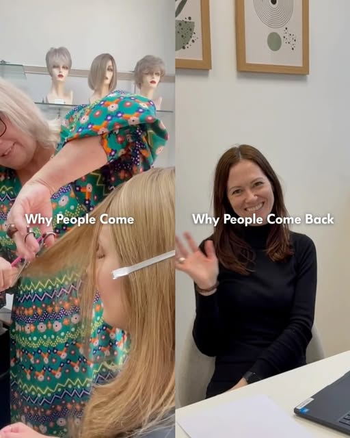 Why people come. Why people come back.

It’s the hair… but it’s also the people. 🤍

Because finding