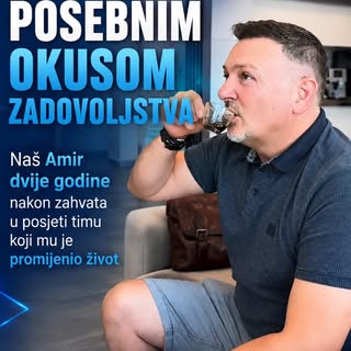 Dvije godine nakon transplantacije, naš pacijent Amir bio je u prolazu i odlučio je svratiti samo da
