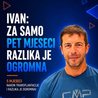 5 mjeseci nakon transplantacije i razlika je ogromna!

Naš pacijent Ivan danas je došao na kontrolu 