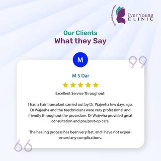 We’re proud to deliver care that earns your trust. Thank you for your feedback!

#reviews #hairestor