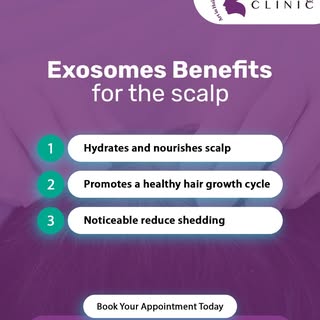 Hair exosomes therapy enhances follicle function and scalp health.

This therapy targets the root ca