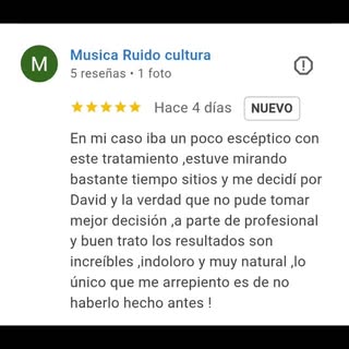 Si quieres leer todas nuestras reseñas, en Micropigmentación Capilar Galicia en Google podrás leer m
