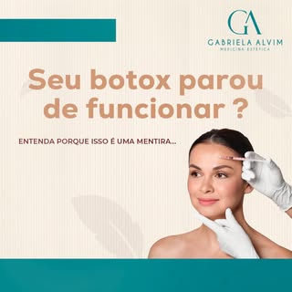 💉 “Meu botox parou de funcionar!”

Será mesmo? 🤔

Essa é uma das dúvidas mais comuns no consultóri