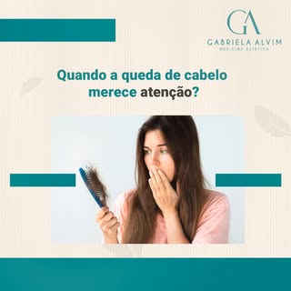 🩺🧴 Nem toda queda de cabelo é motivo para preocupação, mas alguns sinais merecem atenção.

Se você