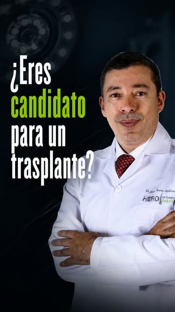 No todos son candidatos para un trasplante capilar.
 
 Y en HERO te lo decimos con honestidad — incl