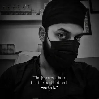 Before anyone calls a doctor successful, they should know what it truly cost.

Not every sacrifice i