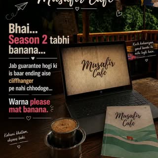 Bhai Season 2 tabhi banana....🥹🙏
#MusafirCafe #MusafirCafeSeason2 #NetflixIndia
#lovestory #fyp

@