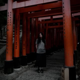 gave my luck to the fox spirits⛩️