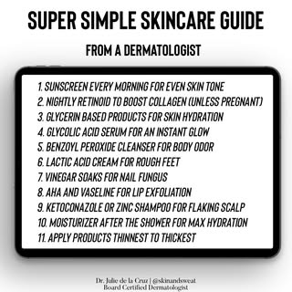 11 skin tips from me to you.