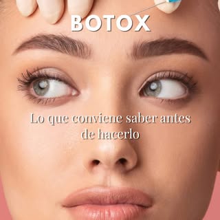 La toxina botulínica no debería hacer que dejes de parecer tú.

El tratamiento se planifica según tu