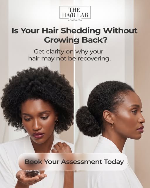 Shedding can be part of the normal hair-growth cycle, but persistent shedding or a noticeable reduct