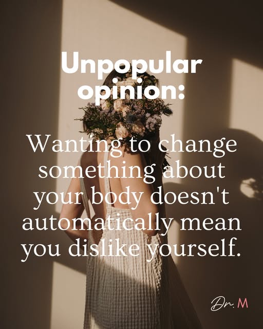 Somewhere along the way, we've created the idea that self-acceptance and personal change can't exist