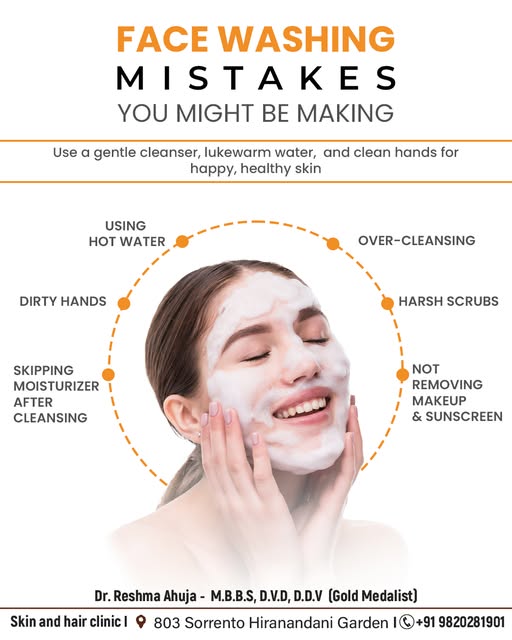 Clean skin starts with the right cleansing routine.

Avoid these common face-washing mistakes: hot w