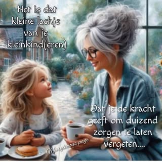 En zo is het 😘

Na wat mindere mooie berichten van de week 
En een beetje bijgekomen van de schrik 