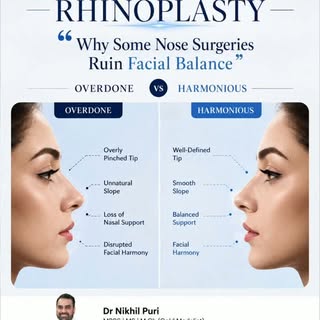 👃 Not every nose job creates beauty. Some can take away facial harmony.

The best rhinoplasty isn't