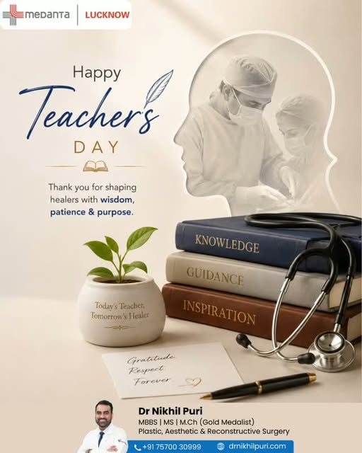 Happy Teacher’s Day! 📚🩺

Behind every skilled professional is a teacher who shared not just knowle