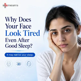 Do you always look tired, even after a good night’s sleep? 👀

Under-eye hollowness, eyelid heavines