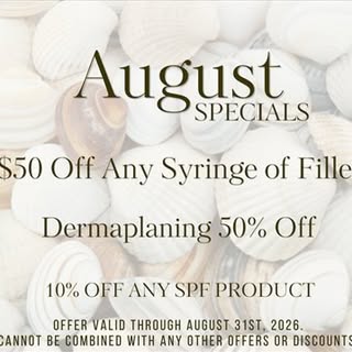 August Specials are here! ☀️

Call or text at 757-430-7690 

✨✨✨

#cosmetic #vabeach #virginiabeach 