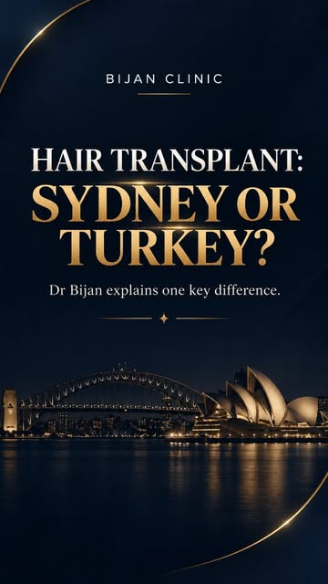 Sydney or Turkey for a hair transplant?
There’s more to the decision than price alone.
In this short