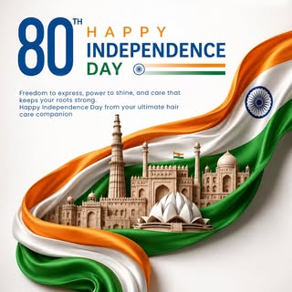 🇮🇳 Freedom to Express. Confidence to Shine.

This Independence Day, let’s celebrate the spirit of 