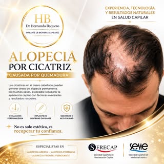 ✅¿Una cicatriz en el cuero cabelludo dejó una zona sin cabello?

Quemaduras, traumatismos, cirugías 