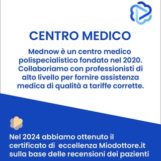 Il nostro centro medico polispecialistico ha ottenuto il certificato di eccellenza Miodottore.it sul