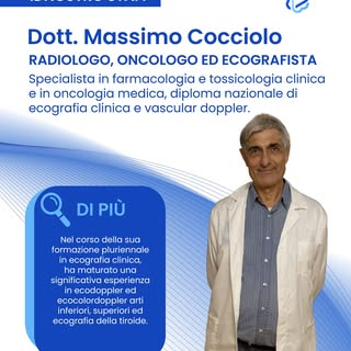 Presentiamo uno dei professionisti d'eccellenza del nostro team: il Dott. Massimo Cocciolo, radiolog