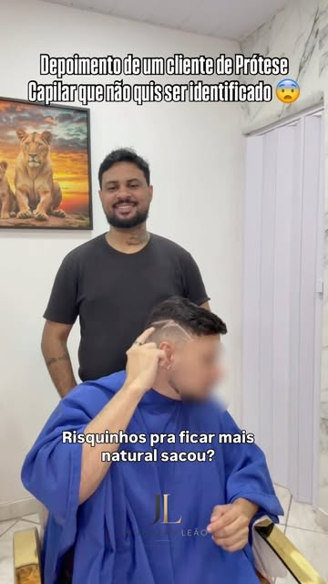 Depoimento de um cliente anônimo 😅😨 Studio de Prótese Capilar 100% privado e humanizado no Rio de 