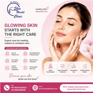 ✨ Glowing skin starts with the right care and expert guidance.

Every skin type is unique and deserv