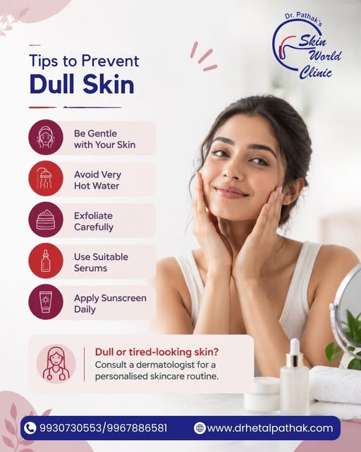 ✨ Healthy Skin Starts With Simple Care Habits

Dull-looking skin can happen due to dehydration, hars