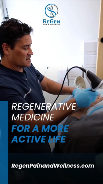 When pain, stiffness, or slow recovery starts limiting what you can do, regenerative medicine may of